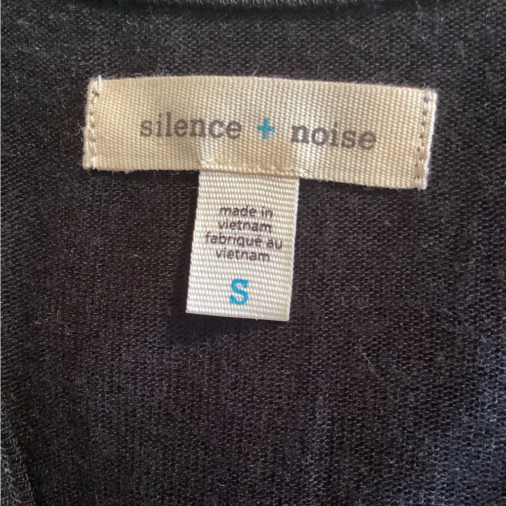 NWOT UO silence + noise Racerback Hi-Lo Tank Black Women's Size Small - Picture 9 of 10